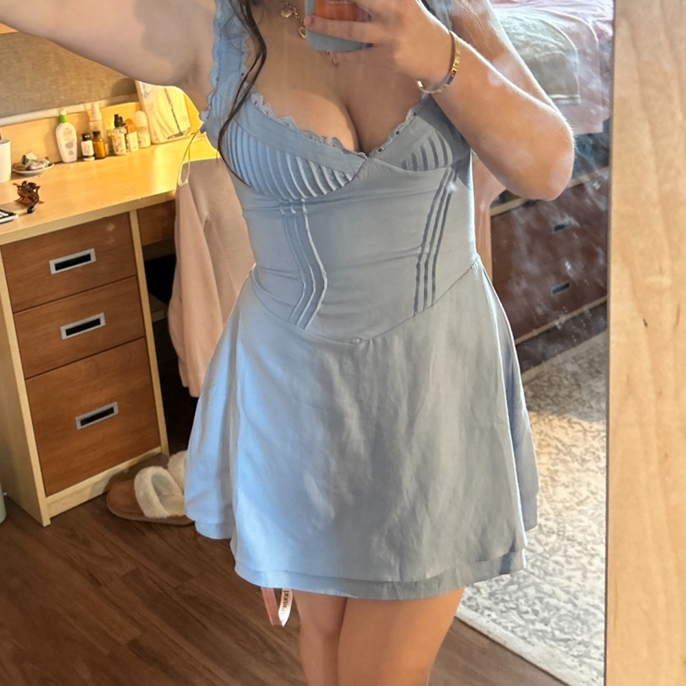 House of Cb blue mini dress - Picture 5 of 5